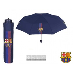 Paraguas Barça Plegable y Manual