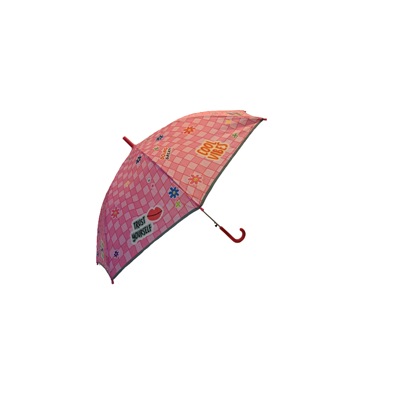 Paraguas Perletti Kids Cool Vibes Largo y Automático