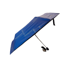 Paraguas Estampado en Azul Plegable y Automático